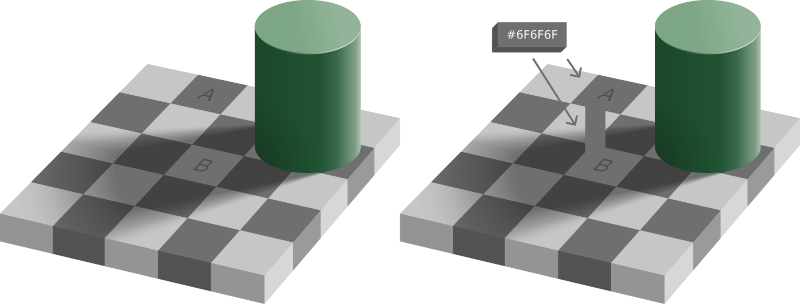 Colour Constancy Illusion